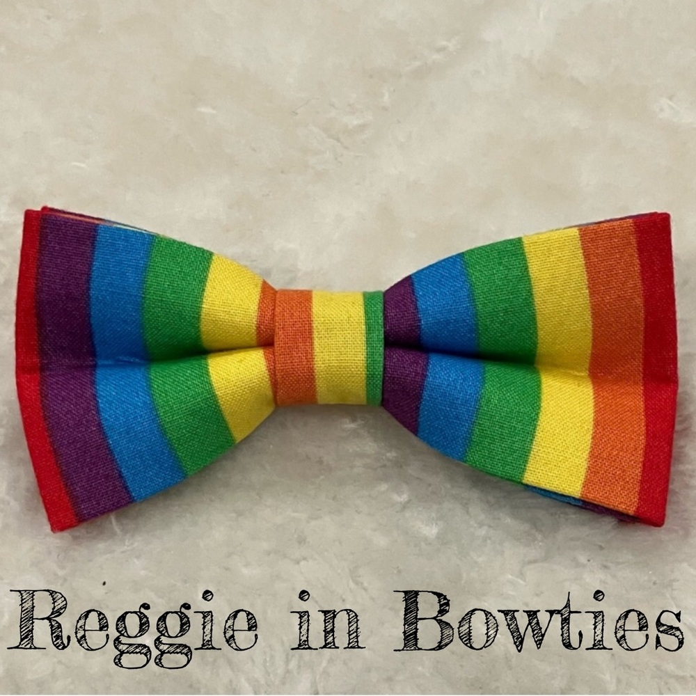 Pet Bowtie in a Rainbow of Color